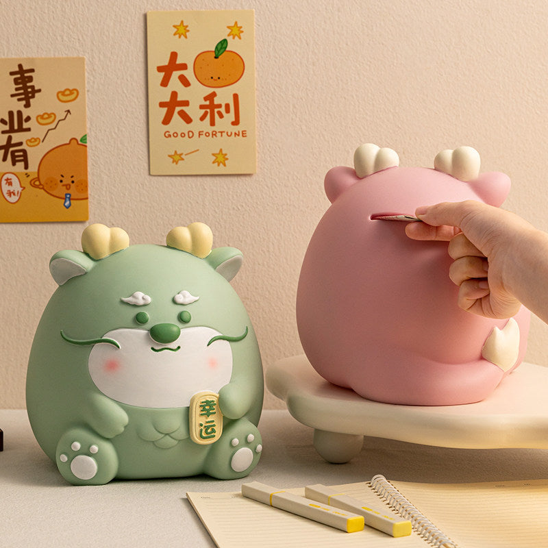 Dragon Blessing Bank coin slot