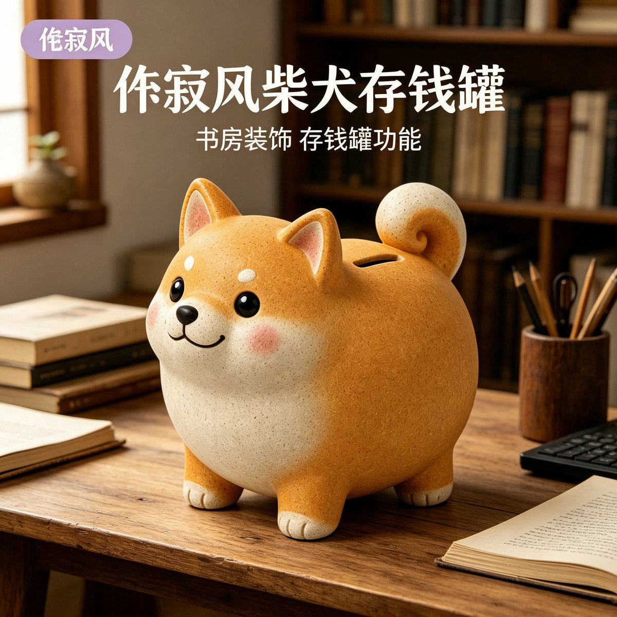 忠财相随 · 柴犬萌趣存钱罐 03